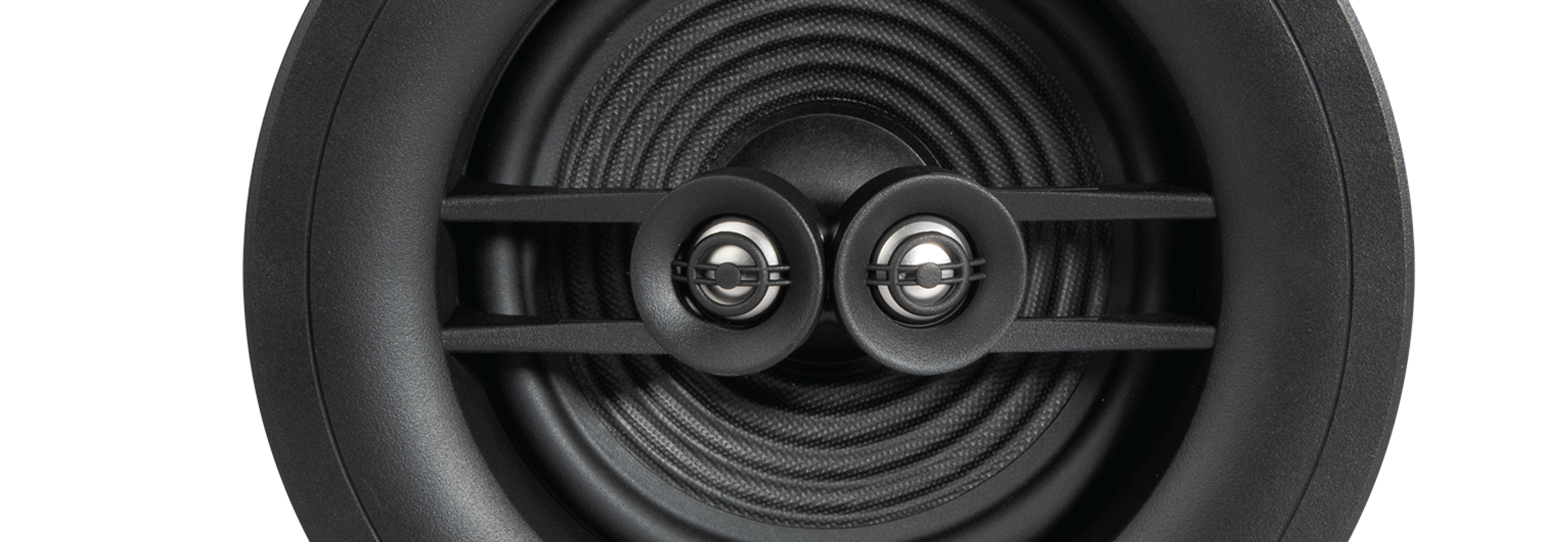 Dual 3/4" (19mm) Aluminum domes with acoustic lens waveguides